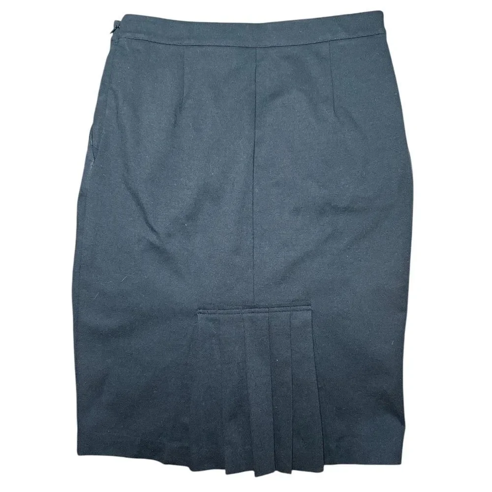 J.Crew Business, Office, Black Pencil Skirt Sz: 4